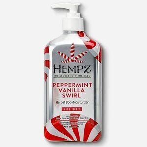 Hemptz Lotion Peppermint Vanilla Swirl